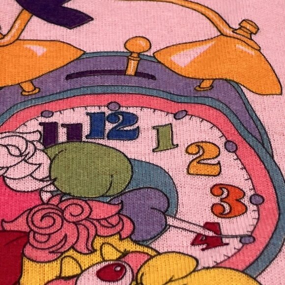 Vintage 80s Popples Doll Nightgown Dress Pink "Rise and Shine" 1986 JC Penny - Picture 5 of 12